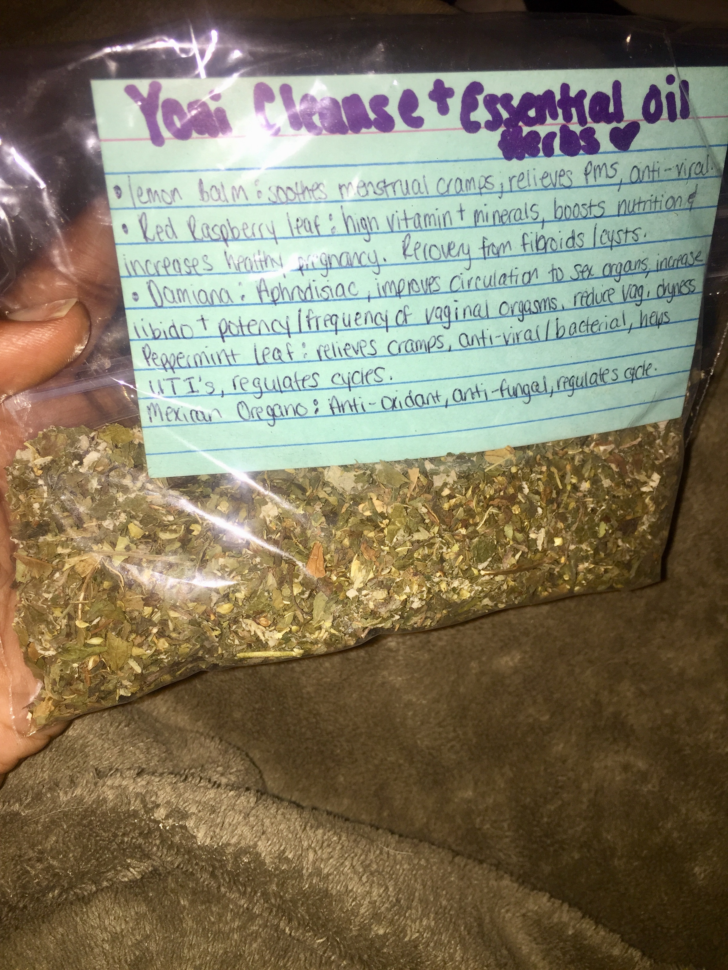 Yoni Steam Cleansing Essential Oil Blend