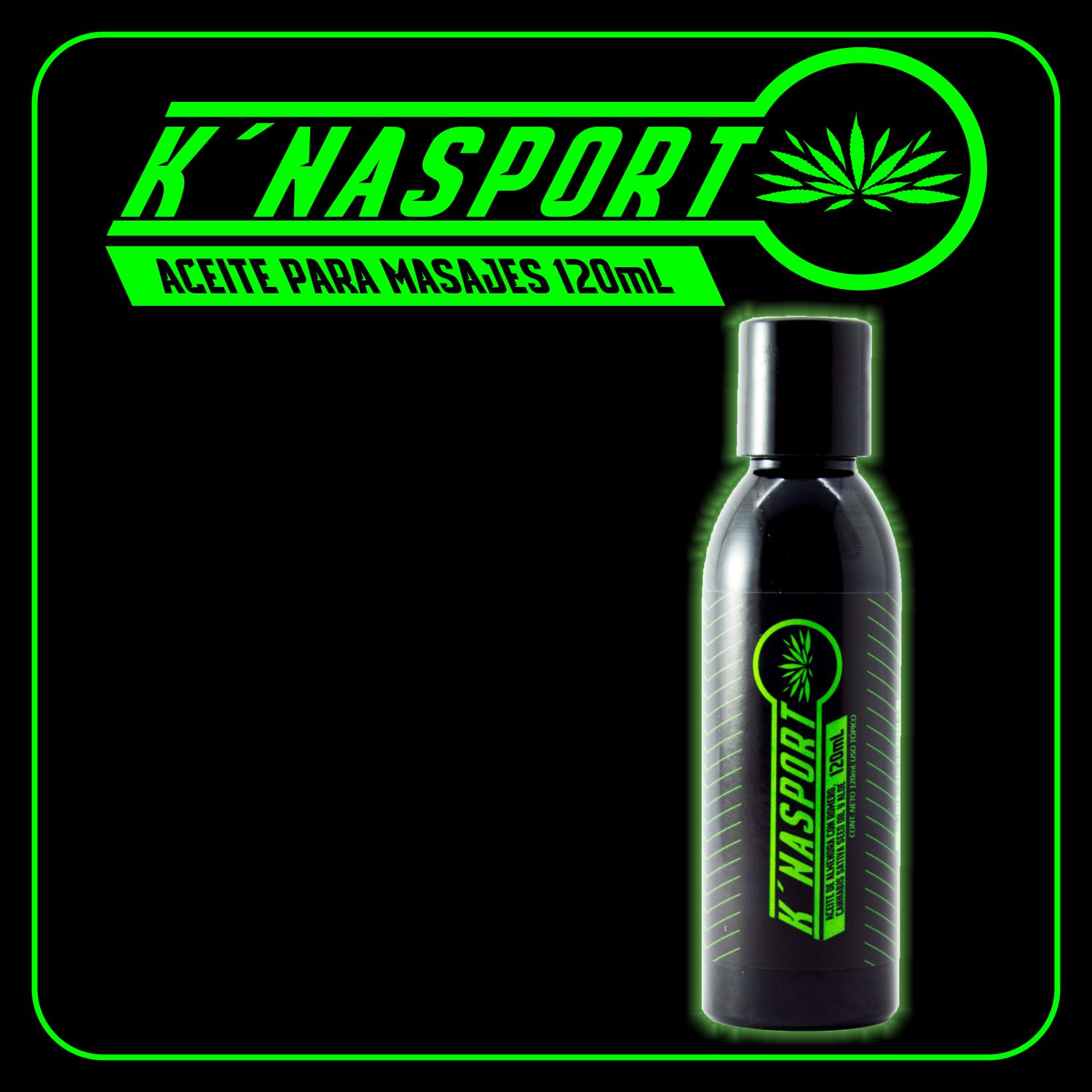 Aceite de cannabis para masajes