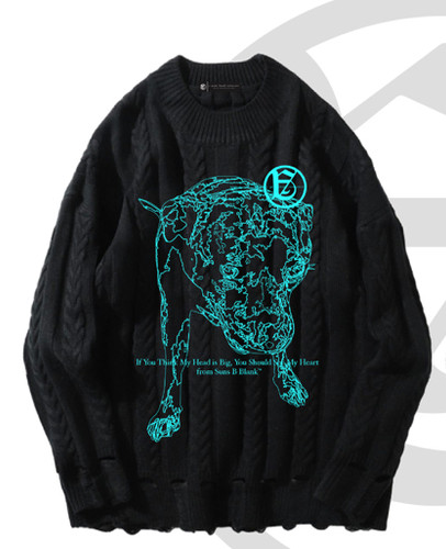 スタッフィーダメージニット” 2021 A Good Bad Influence(Suns B Blank