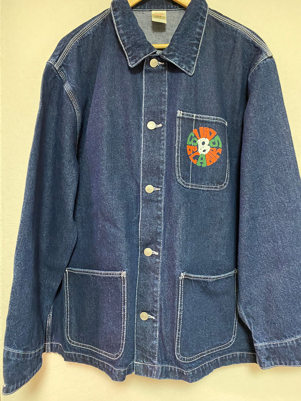 サムネイル： DENIM COVERALL 2023 THREE COLOR CIRCLE LOGO BEAR MOTES×SunsB