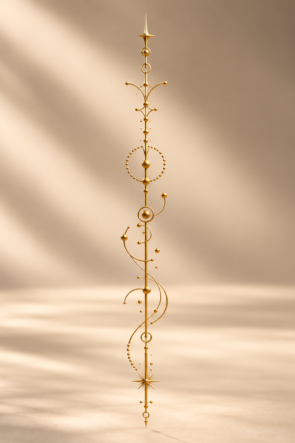 Golden Celestial Ornament on Beige2.png
