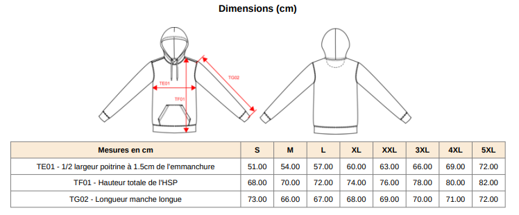 Miniature : Sweat Coton Bio K4027 HOMME/ENFANT SN