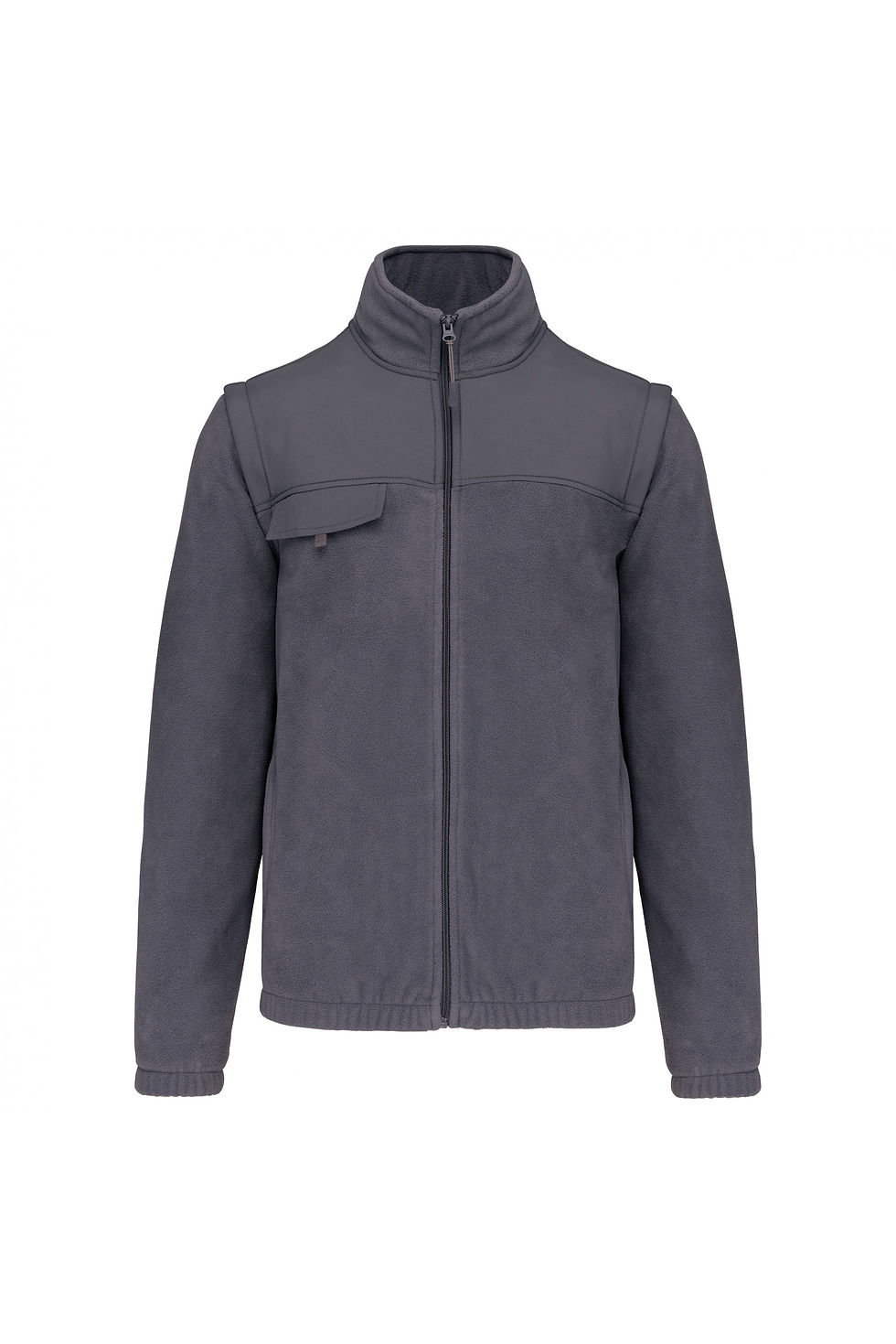 Miniature : WK9105 - Veste polaire manches amovibles homme