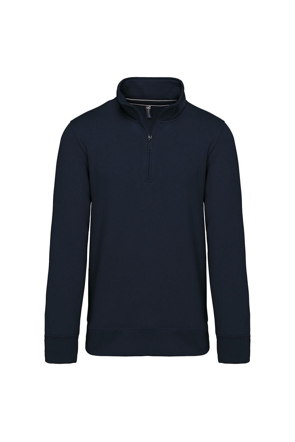 Miniature : K487 - Sweat-shirt col zippé homme