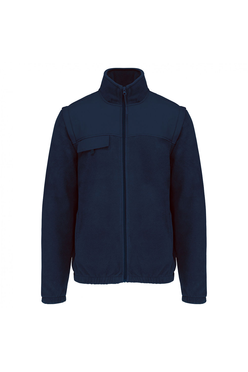 Miniature : WK9105 - Veste polaire manches amovibles homme