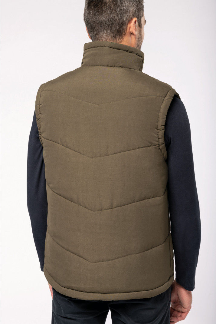 Miniature : K6118 - Bodywarmer doublé polaire unisexe