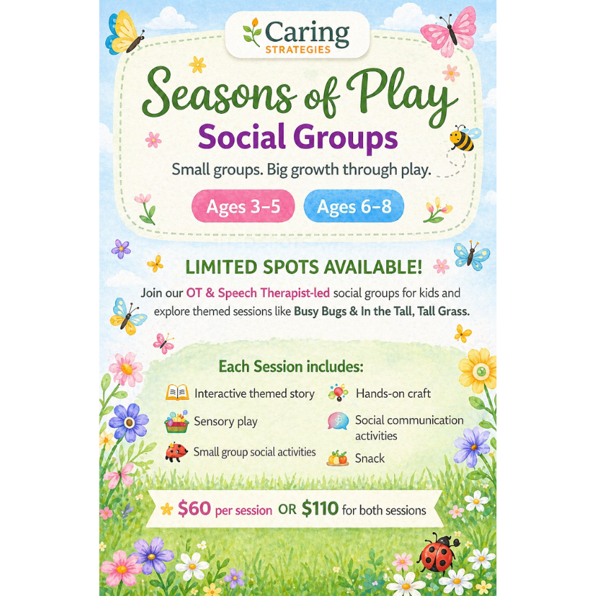 Seasons of Play Ages 6-8 TBA