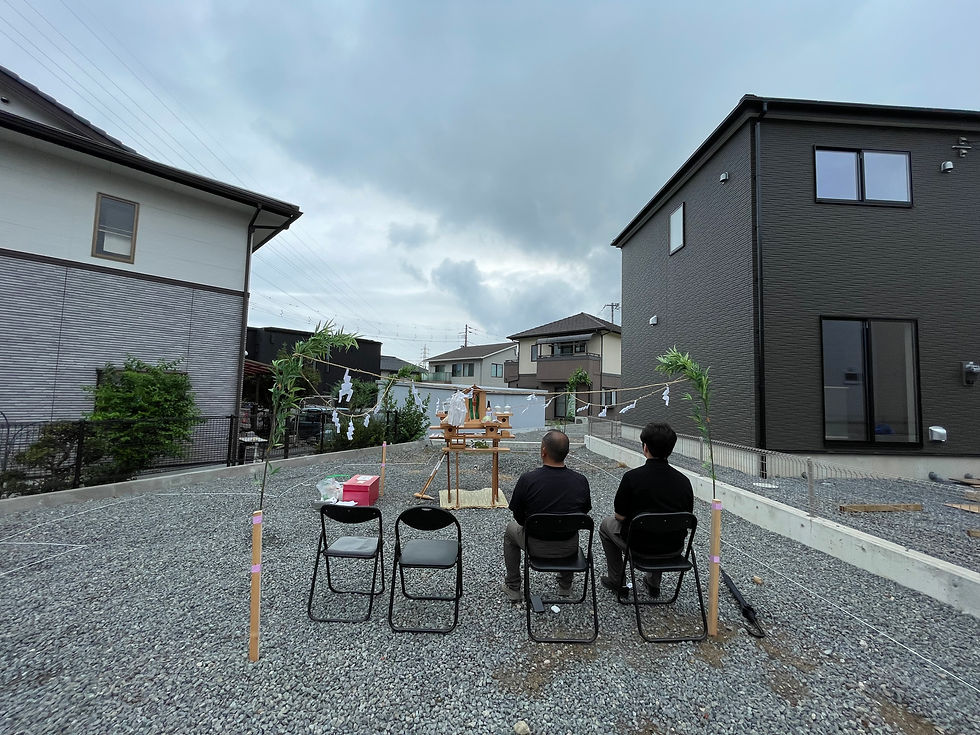 シンケンタウン上柏1号地・2号地 地鎮祭