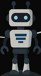 Robotic avatar illustrating advanced artificial intelligence