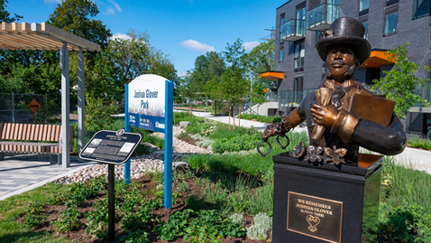 Rexdale sculptor commemorates ‘allyship’ with first Black historical monument in the city’s park
