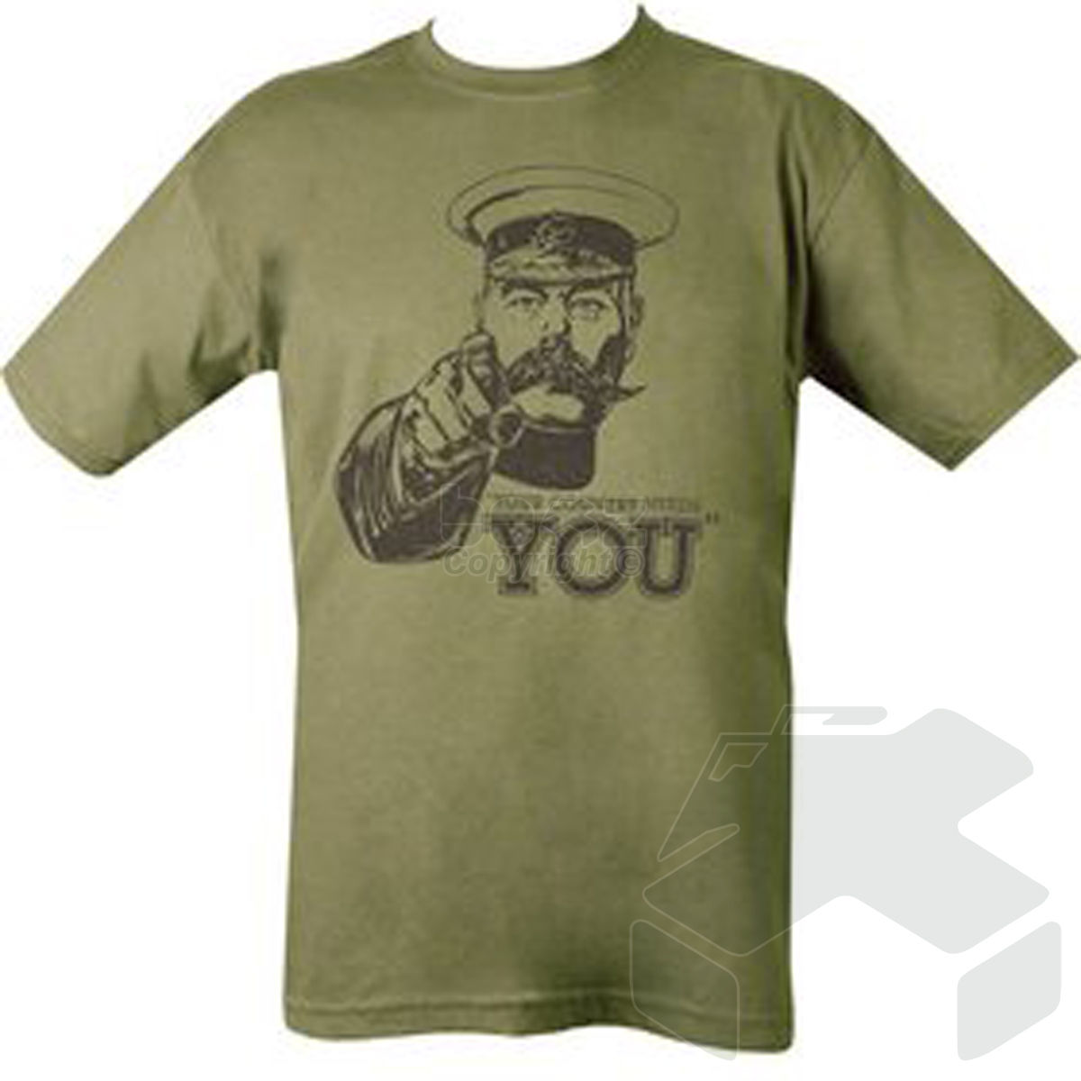 Kitchener T-shirt - Olive Green