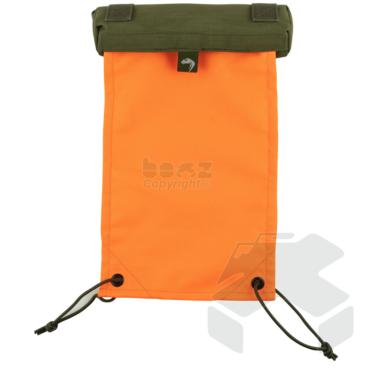 Viper Hi-Viz Orange Airsoft Marker Flag in Green Pouch