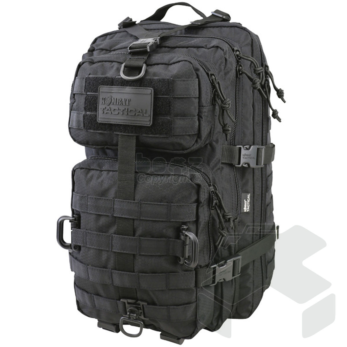 Kombat Hex-Stop Reaper Pack 40 Litre Black