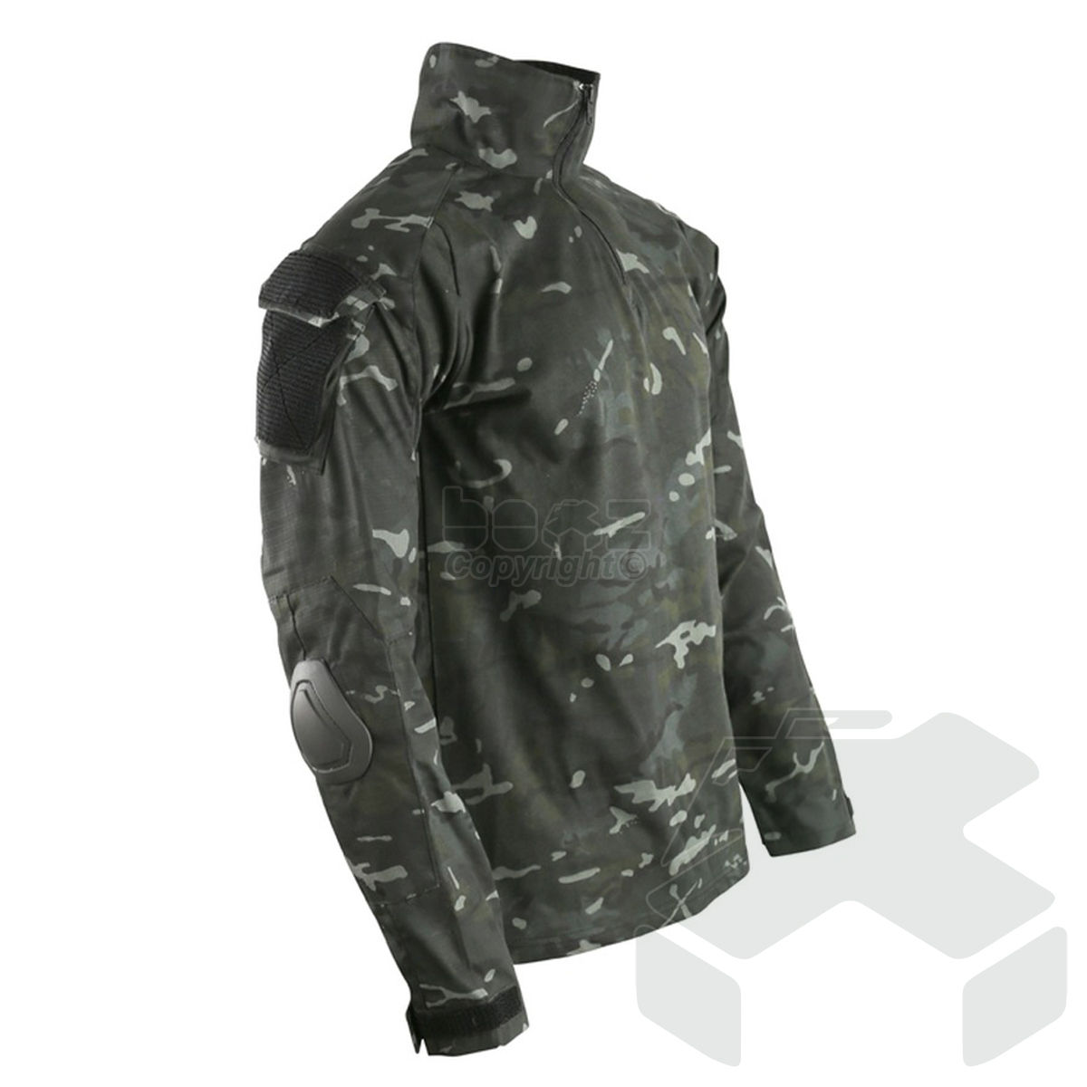 Kombat Spec-Ops UBACS BTP Black Police Military Airsoft Top