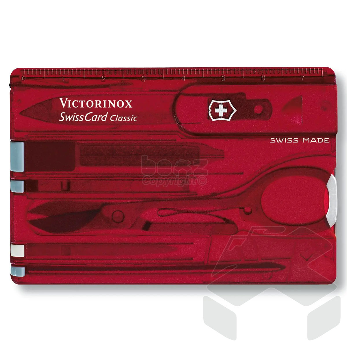 Victorinox Swiss Card Jelly - Red