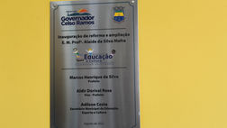 REFORMA E AMPLIAÇÃO DA ESCOLA ALAÍDE DA SILVA MAFRA