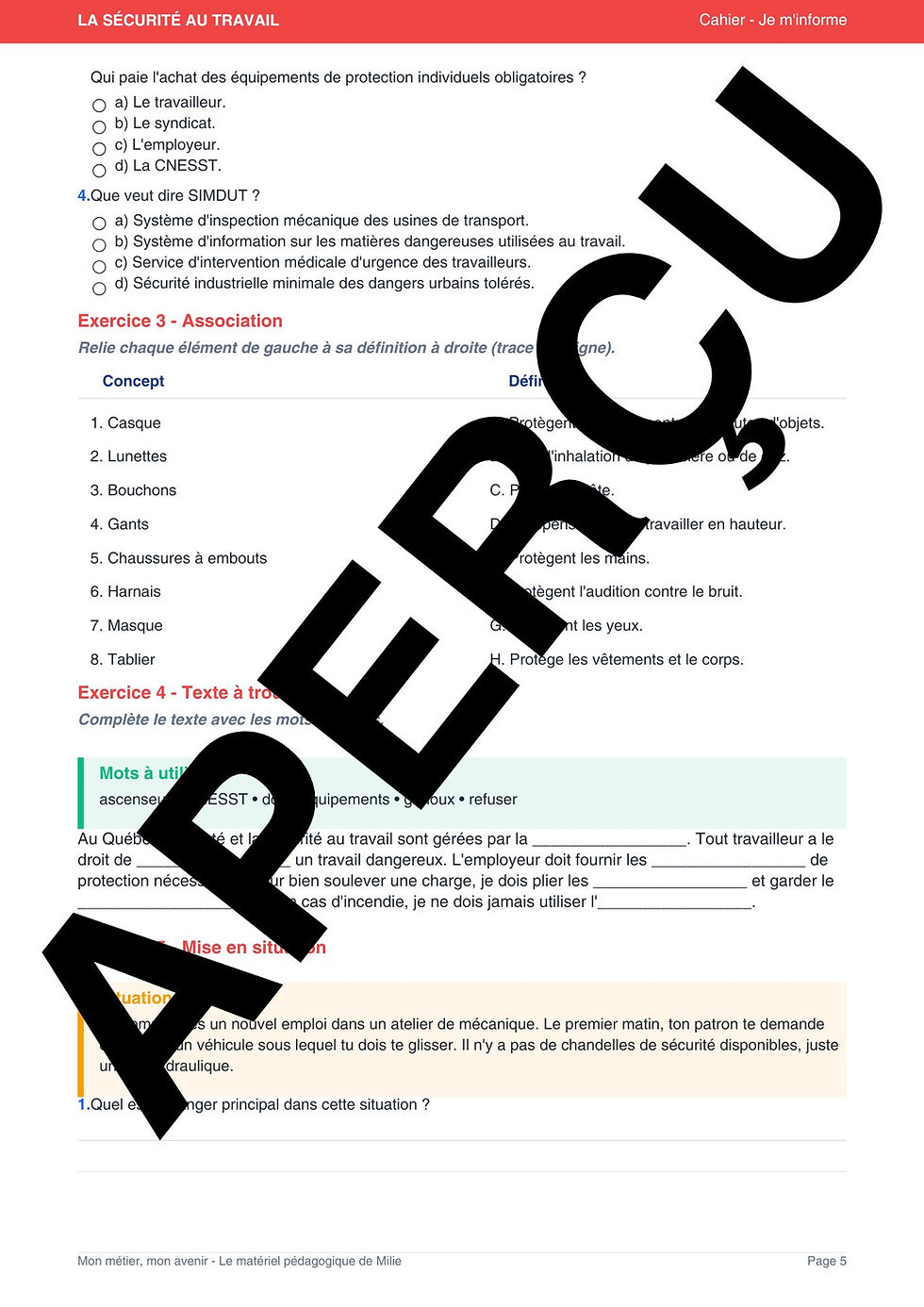 Miniature : Cahier de révision PMT