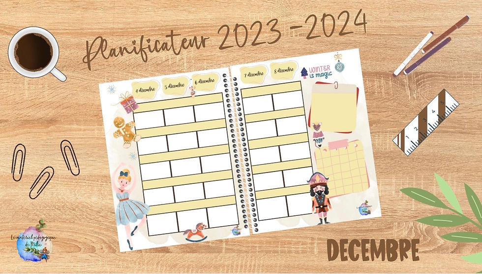 Miniature : Planificateur 2023-2024