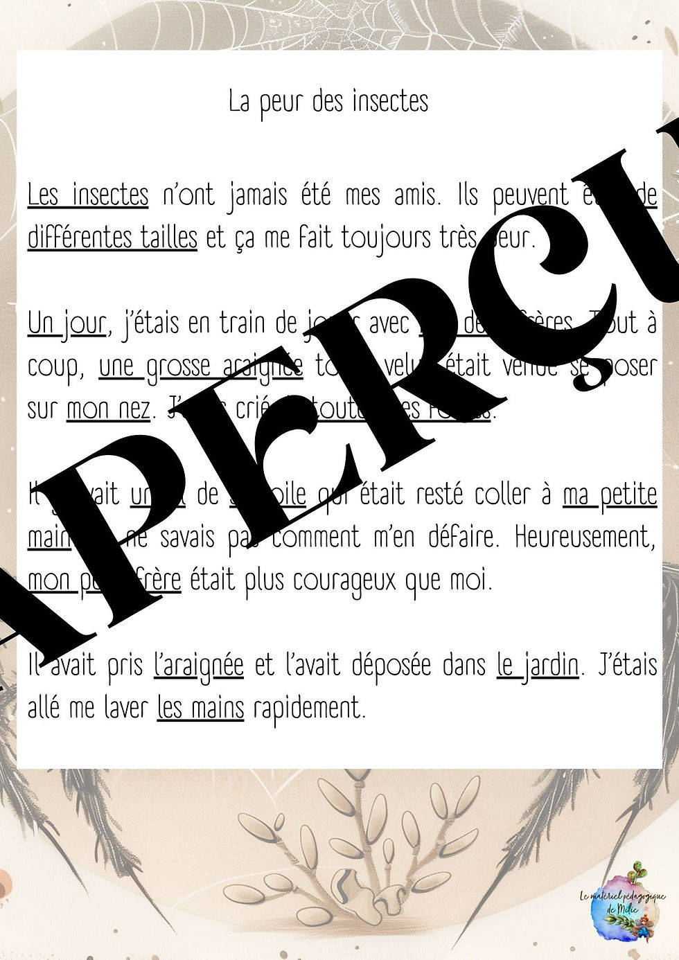 Thumbnail: Dictée 0 faute spécial Halloween