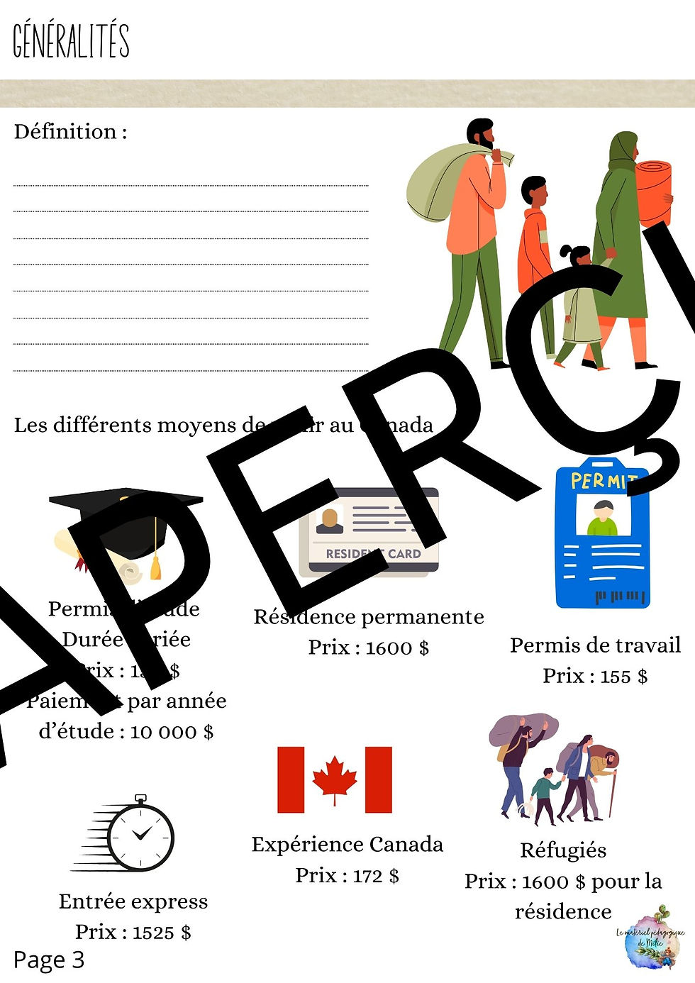 Miniature : Immigration au Canada