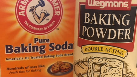 Baking Powder vs. Baking Soda