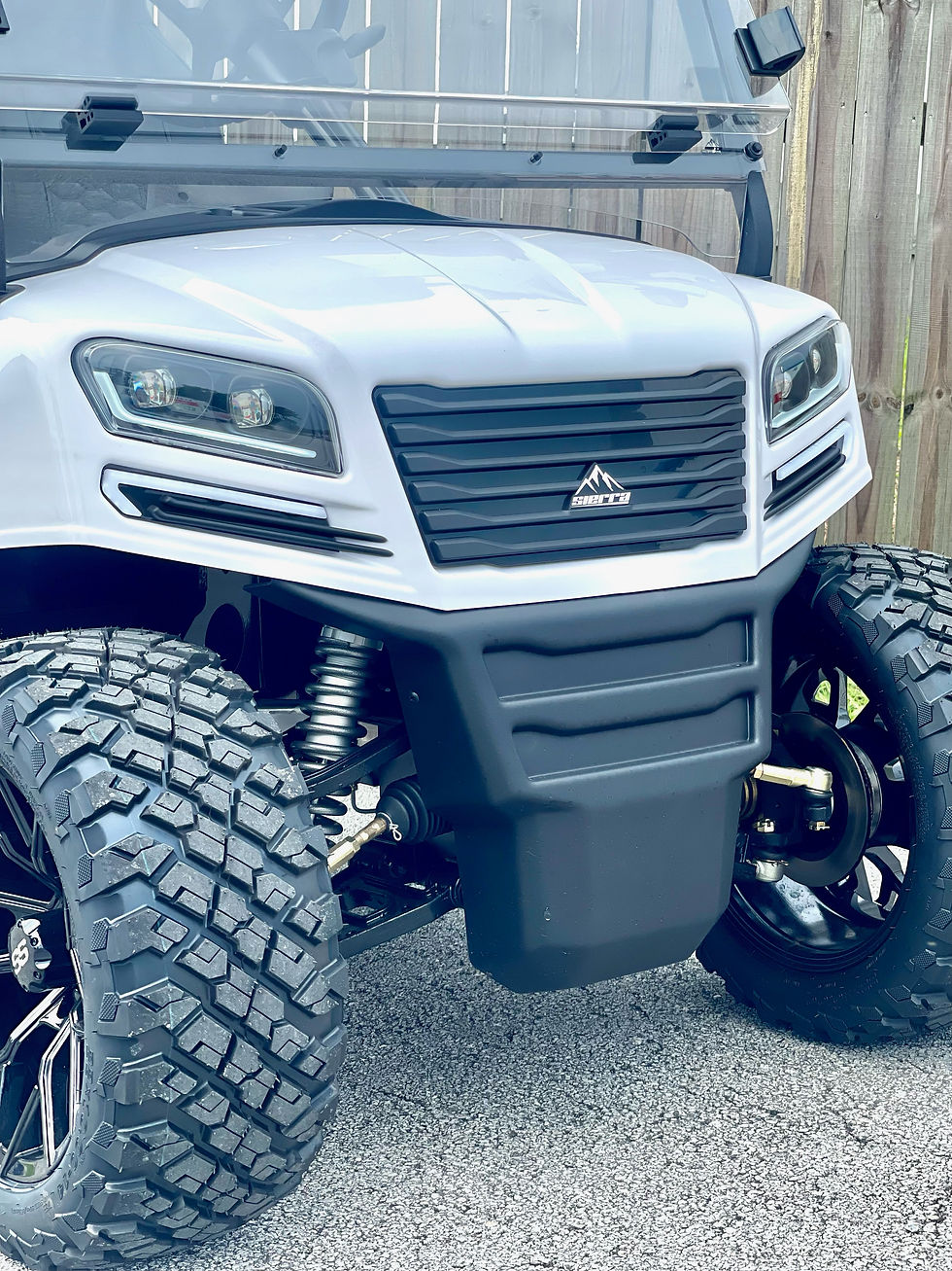 Thumbnail: 2025 Sierra AX4 - Blizzard White