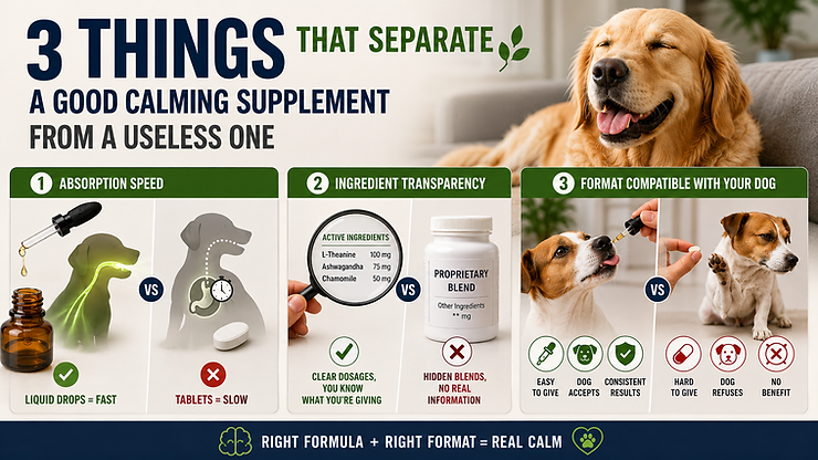 Three things separating good calming ingredients from useless ones.