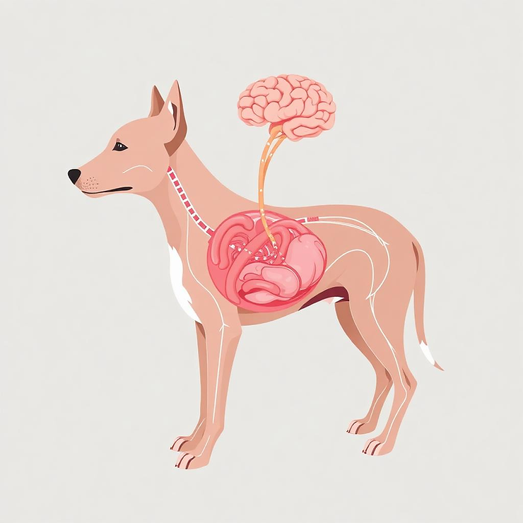 Gut-Brain Connection of Dogs