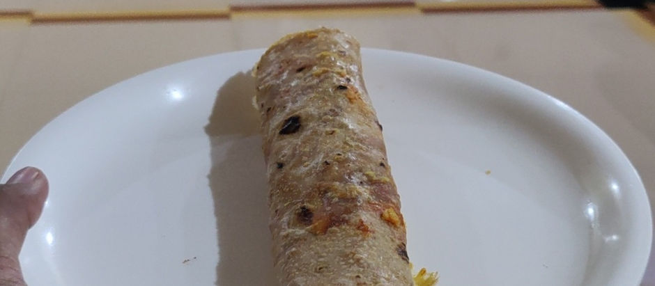 Egg Chapati Frankie