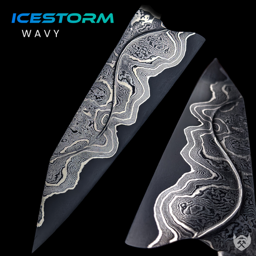 アイスキリム IceStorm - Wavy (Ni Shim) | Baker Forge and Tool