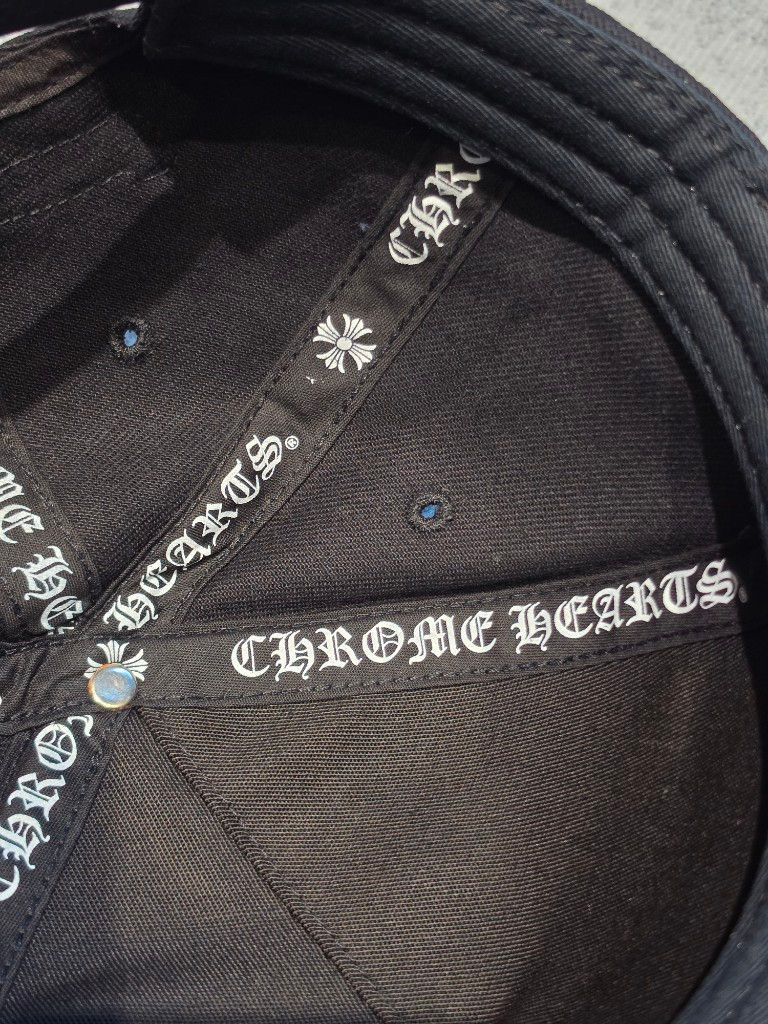 縮圖：克羅心 Chrome Hearts 3RS棒球帽(黑)
