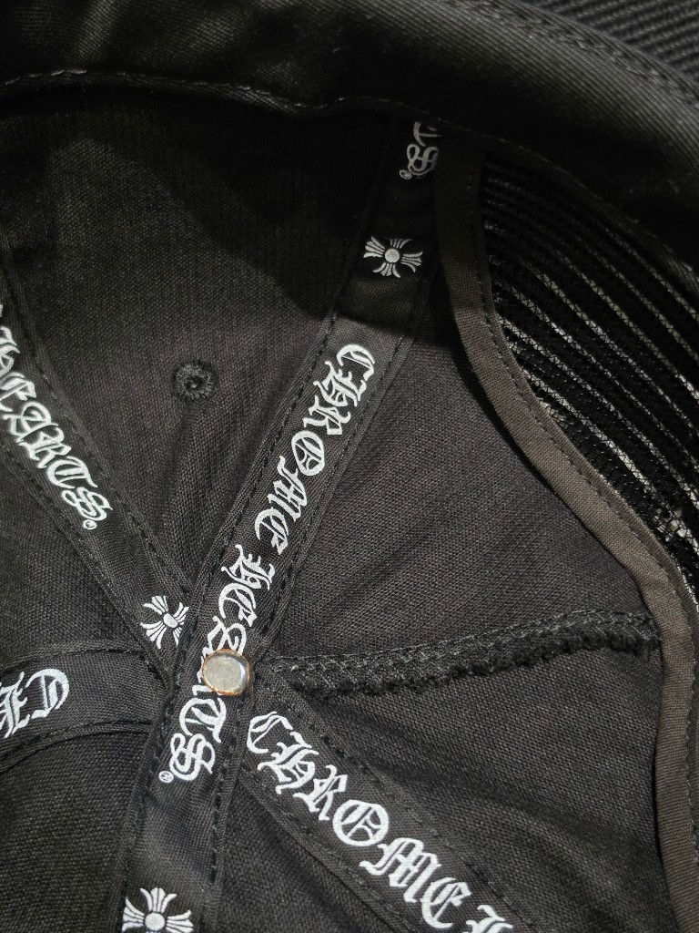 縮圖：克羅心 Chrome Hearts 燈芯絨刺繡小刀帽子