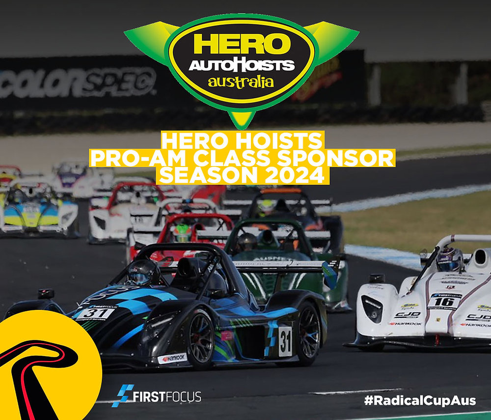 Hero Hoists Australia to lift Radical Cup ProAm Class
