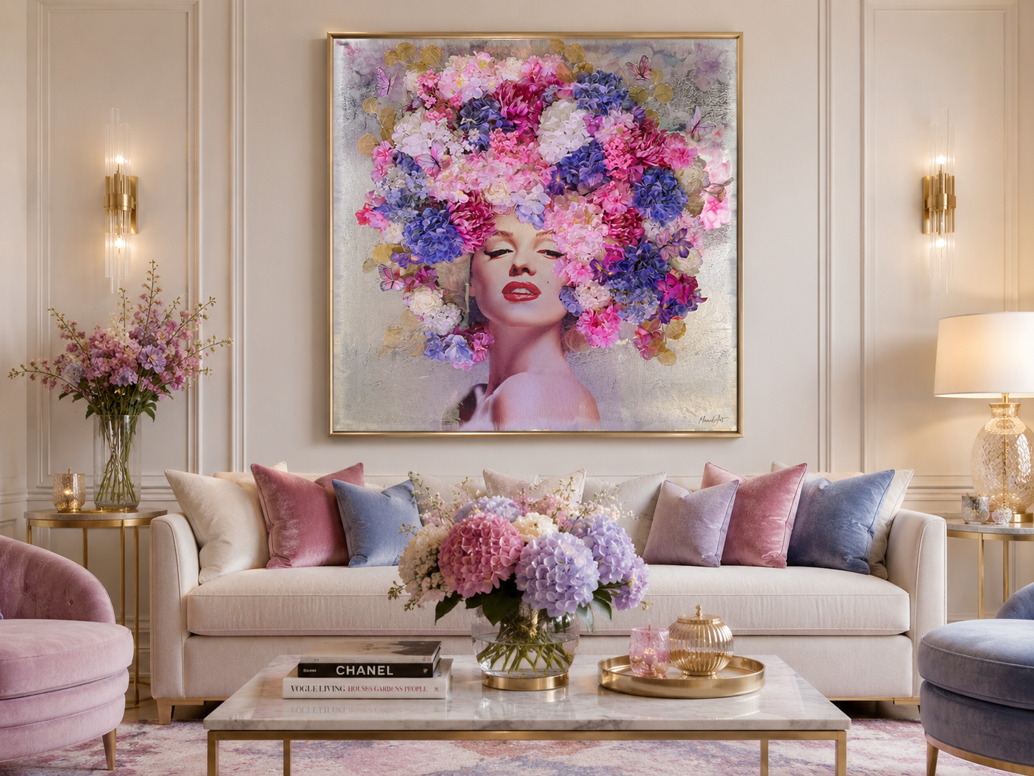 MARNALI ART - MARILYN IN BLOOM