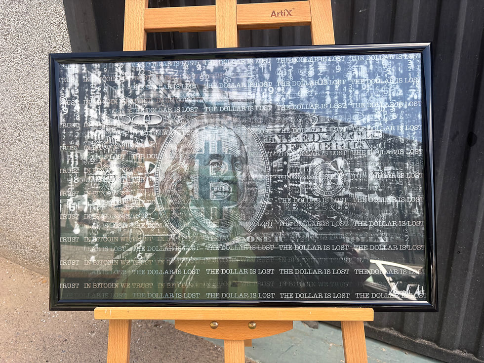 Miniaturbild:  BITCOIN LIMITED 40x60 cm