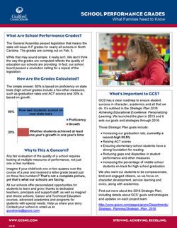 A-F Grades Fact Sheet