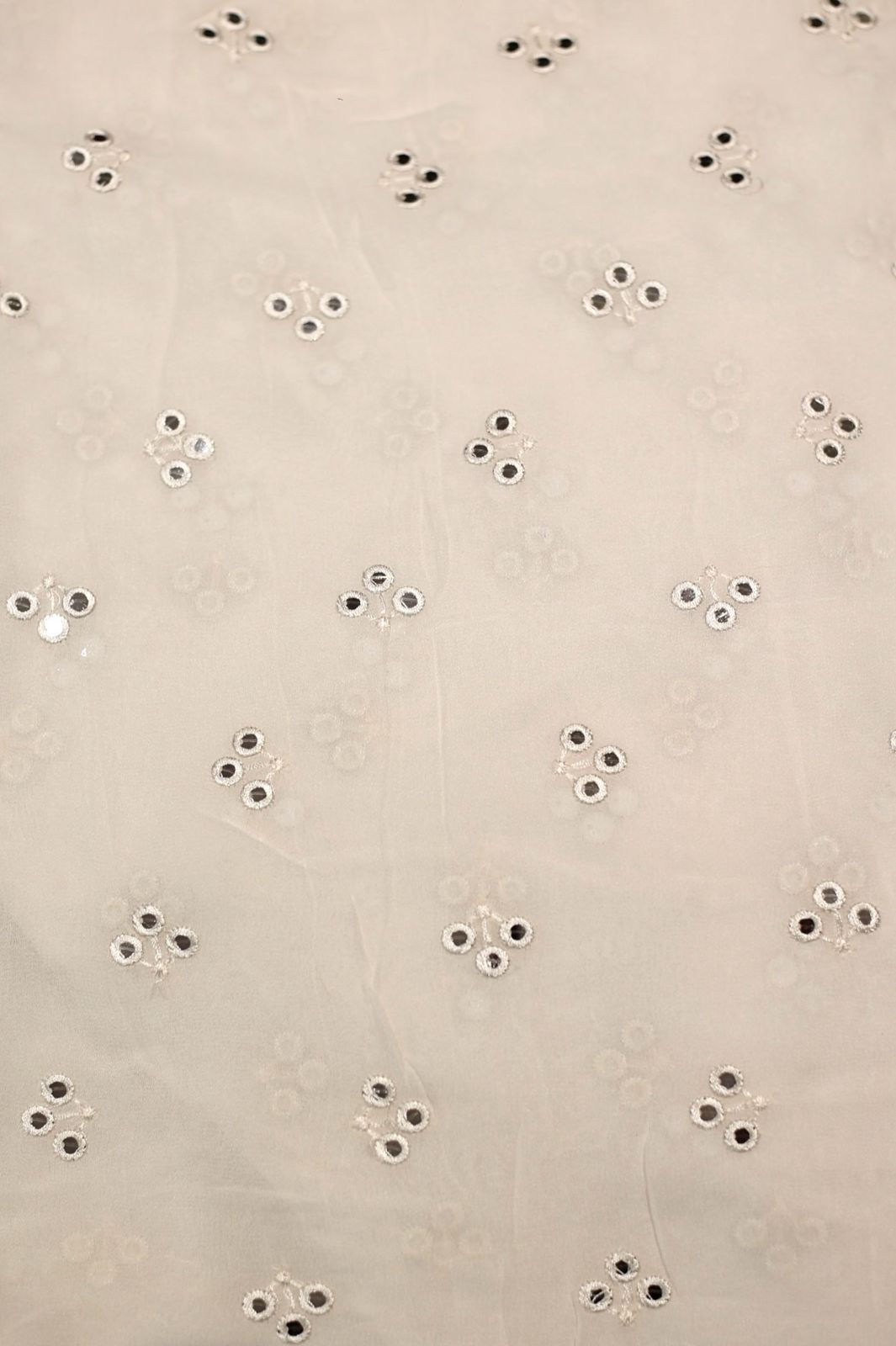 Designer Running Material Crape fabric 