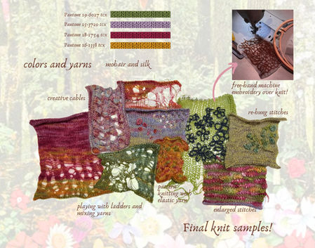 Colors and Knit Samples