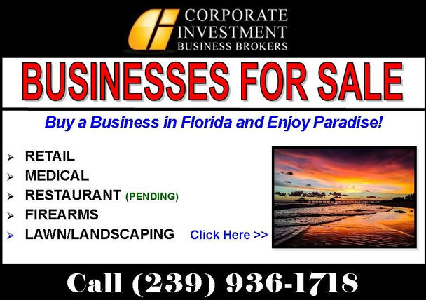 Buy a Business in Florida and Enjoy Paradise!
