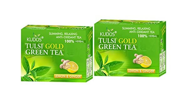 Thumbnail: Tulsi Gold Green Tea(25 tea bags)