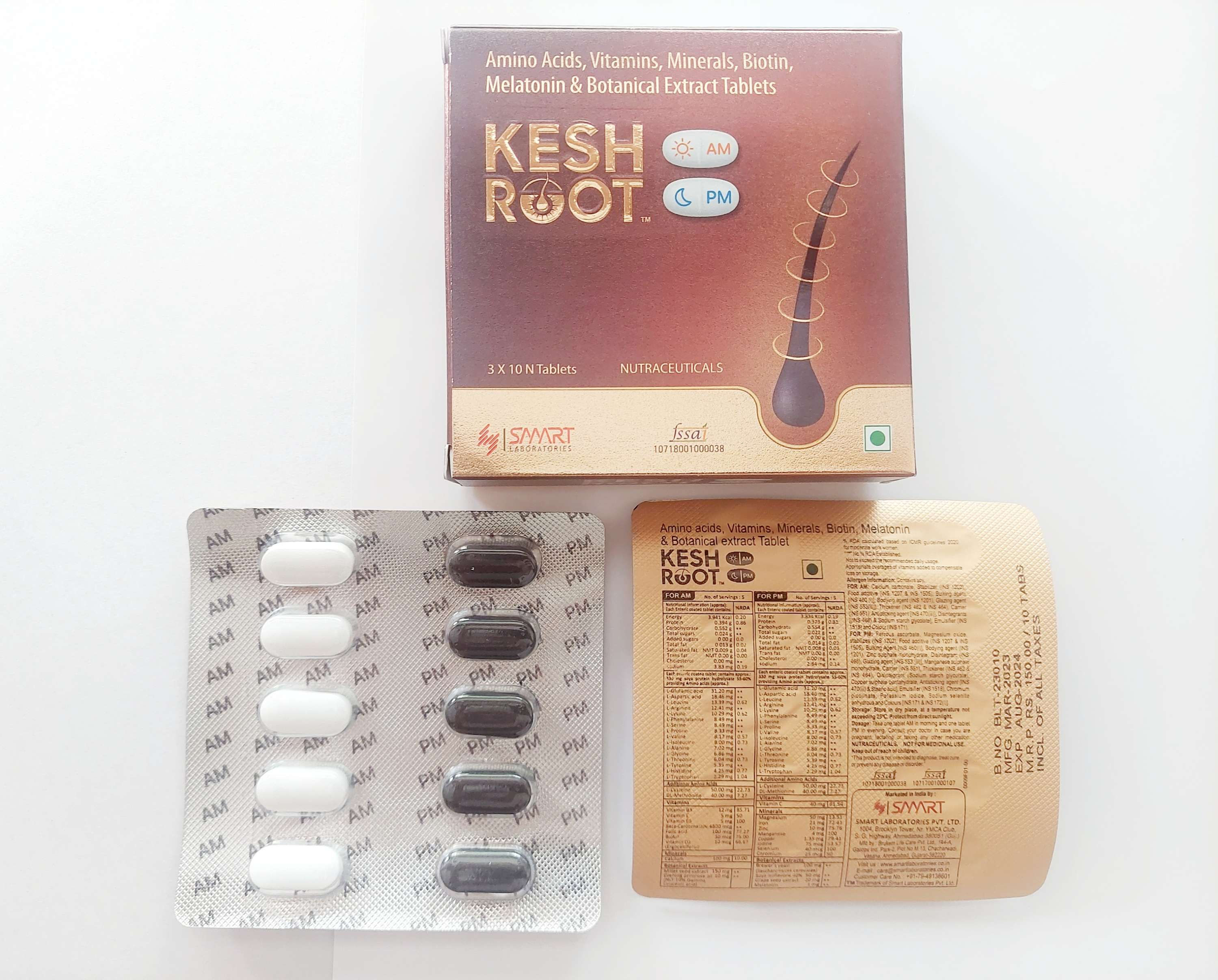 Kesh Root Tablet pack of 3 