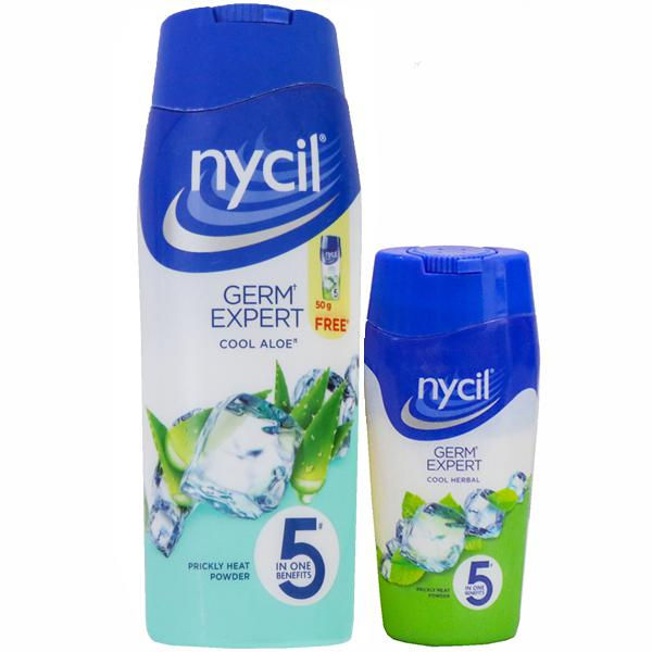 Nycil Germ Expert-150g (FREE NYCIL POWDER WORTH Rs:40)