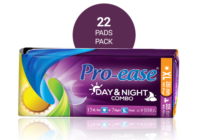 Pro-ease Day and night pads(XL)