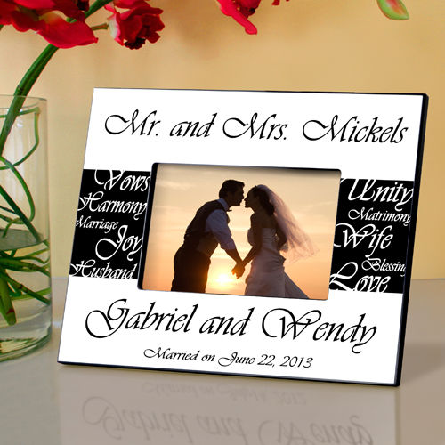Thumbnail: Mr. & Mrs. Wedding Frame