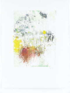 Libellengrund, Monotypie,  2019, 42x30