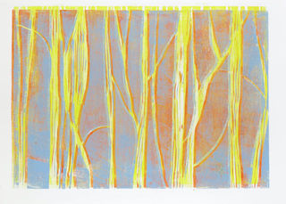 Eva Schnitzer, Mittagsleuchten, Holzschnitt Unikat, 2020, 50x70.jpeg