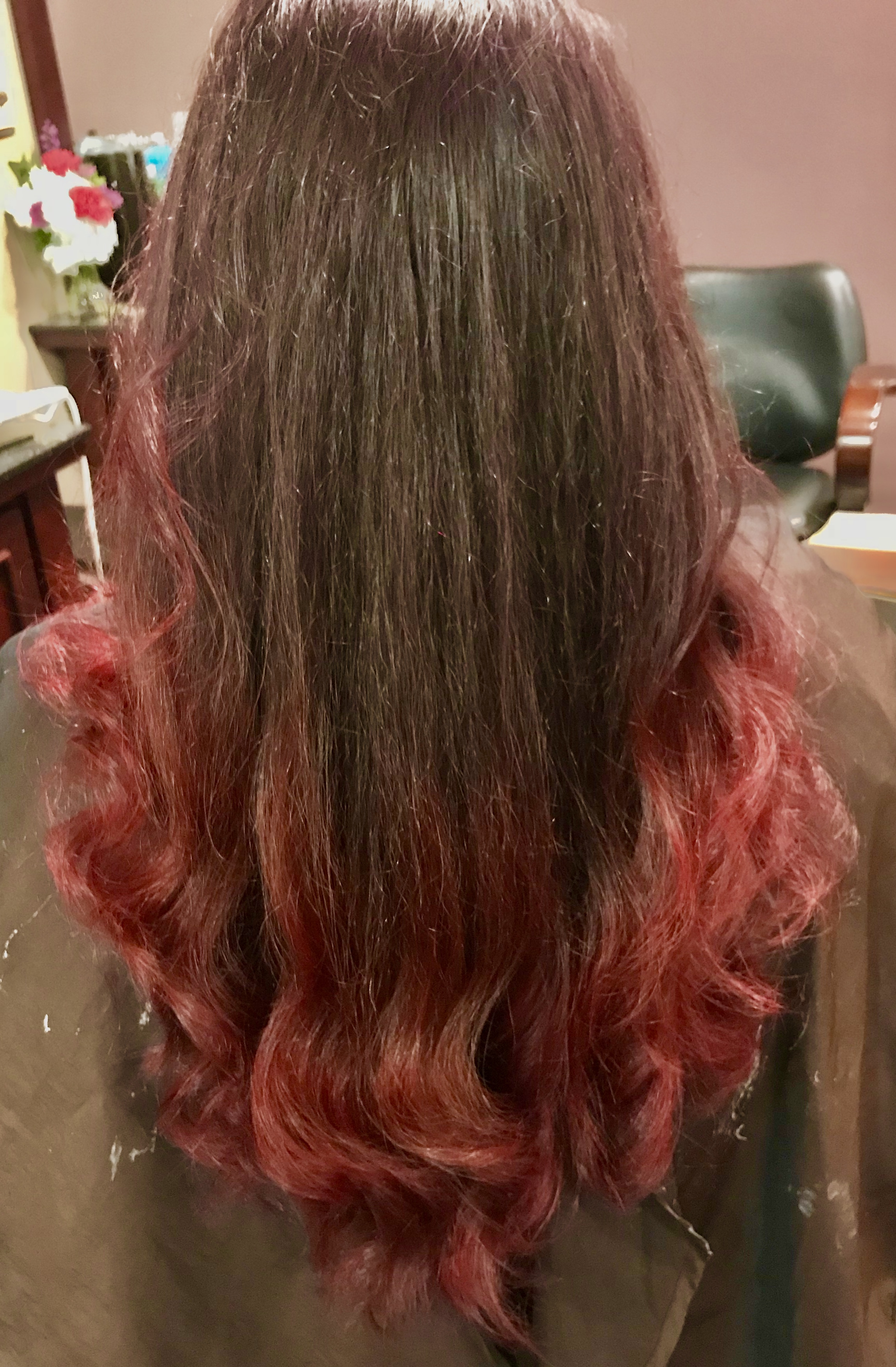 Red Hot Ombre