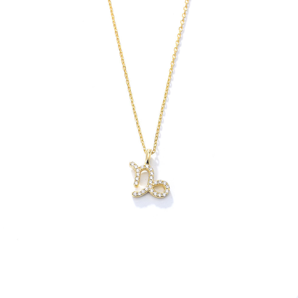 Thumbnail: 12 Horoscope Adjustable Chain Necklace