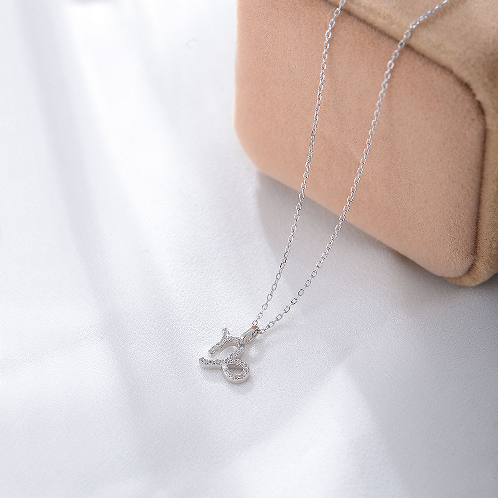 Thumbnail: 12 Horoscope Adjustable Chain Necklace