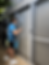 Expert Cleaning exterior windows with professional equipment